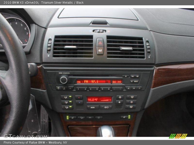Titanium Silver Metallic / Black 2010 BMW X3 xDrive30i