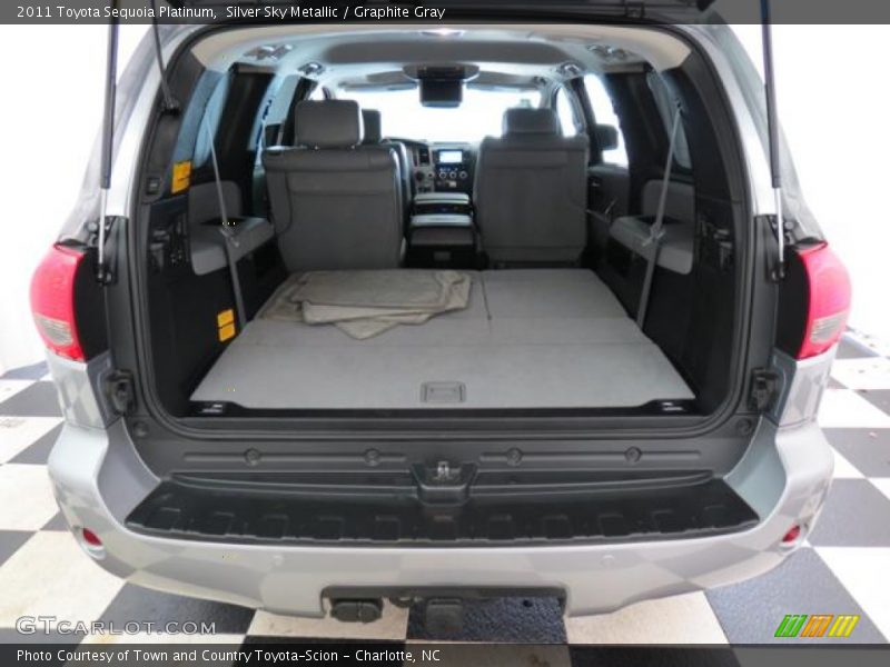  2011 Sequoia Platinum Trunk