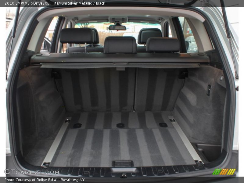 Titanium Silver Metallic / Black 2010 BMW X3 xDrive30i