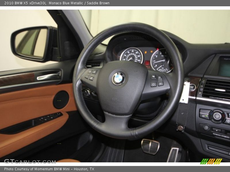 Monaco Blue Metallic / Saddle Brown 2010 BMW X5 xDrive30i