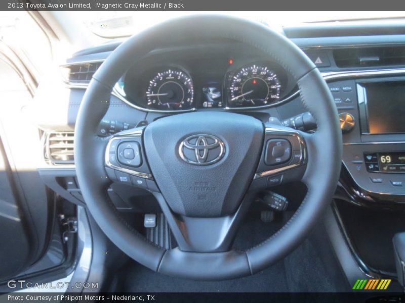 Magnetic Gray Metallic / Black 2013 Toyota Avalon Limited