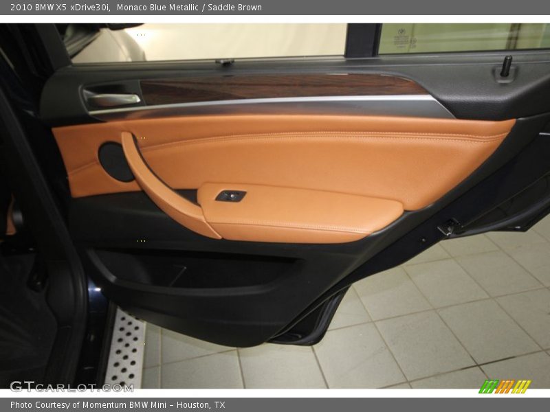 Monaco Blue Metallic / Saddle Brown 2010 BMW X5 xDrive30i