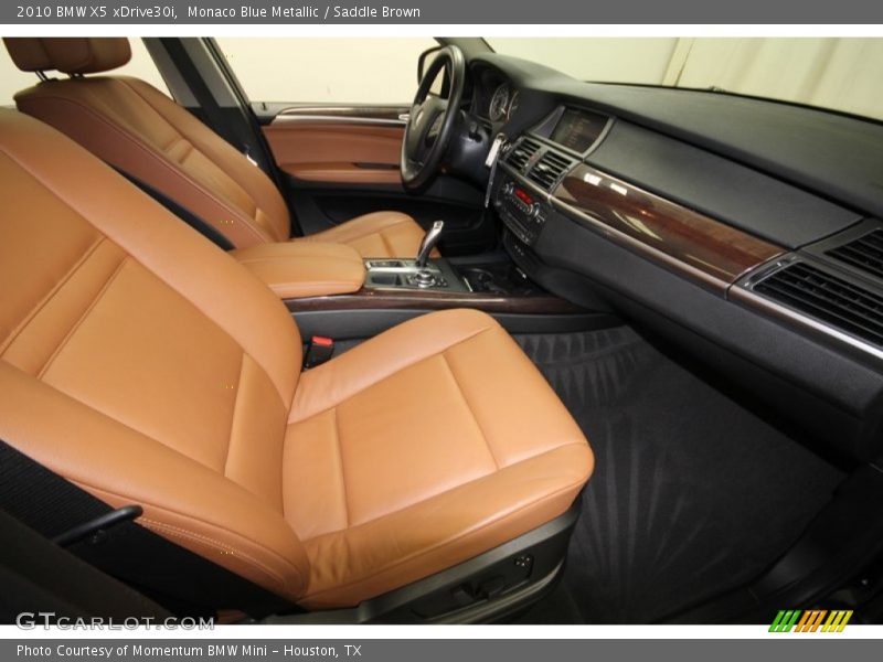 Monaco Blue Metallic / Saddle Brown 2010 BMW X5 xDrive30i