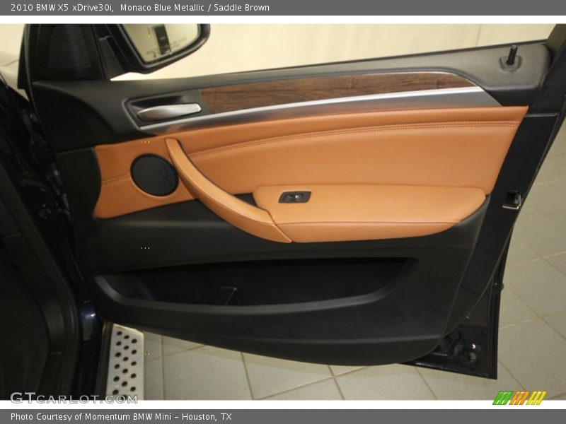 Monaco Blue Metallic / Saddle Brown 2010 BMW X5 xDrive30i