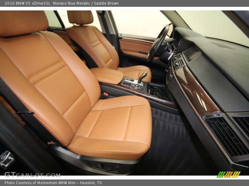 Monaco Blue Metallic / Saddle Brown 2010 BMW X5 xDrive30i