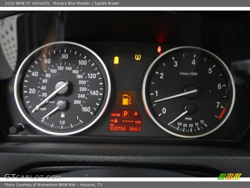 Monaco Blue Metallic / Saddle Brown 2010 BMW X5 xDrive30i