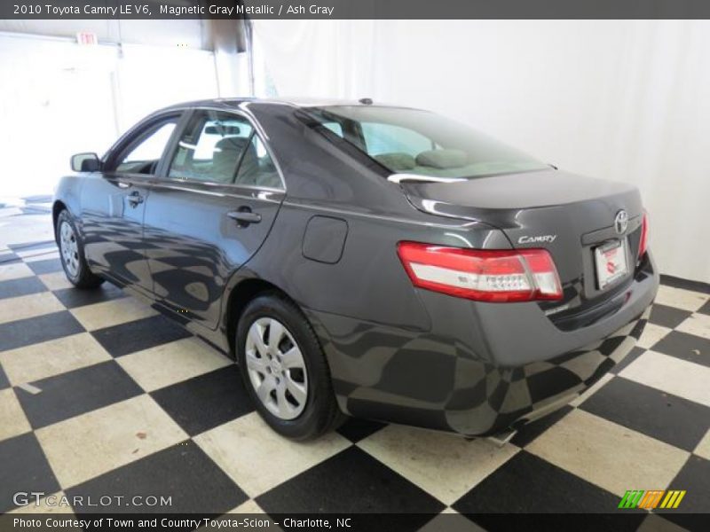 Magnetic Gray Metallic / Ash Gray 2010 Toyota Camry LE V6