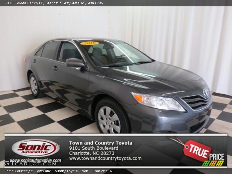 Magnetic Gray Metallic / Ash Gray 2010 Toyota Camry LE