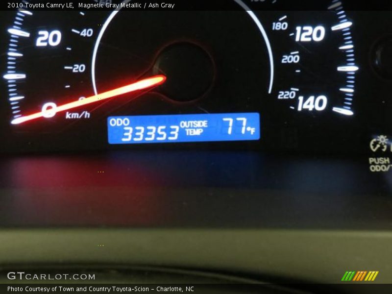 Magnetic Gray Metallic / Ash Gray 2010 Toyota Camry LE