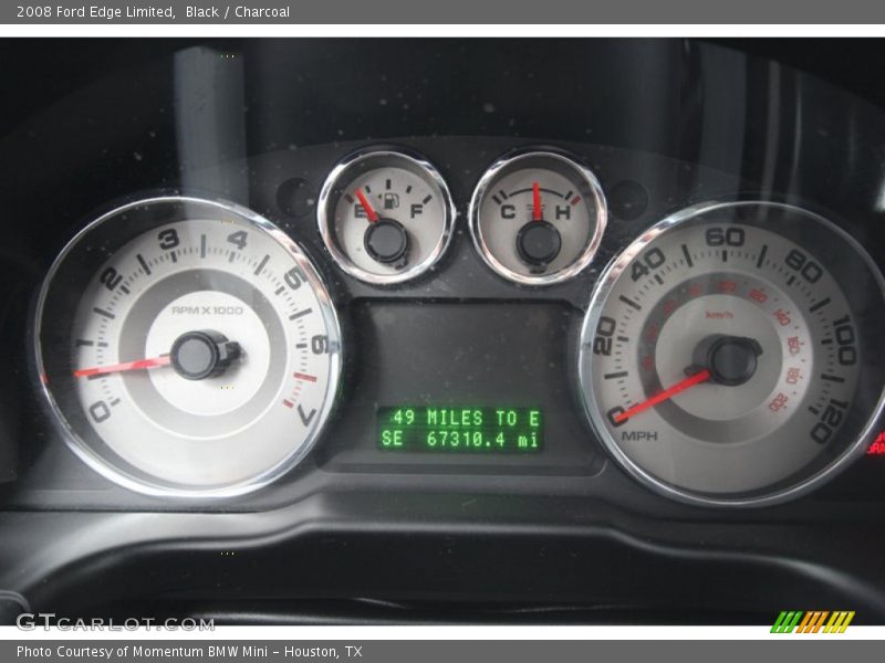 Black / Charcoal 2008 Ford Edge Limited