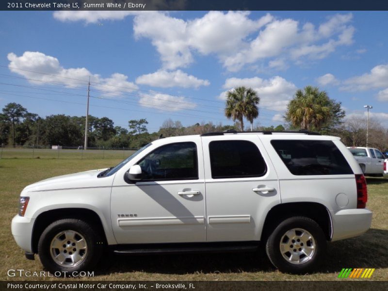 Summit White / Ebony 2011 Chevrolet Tahoe LS