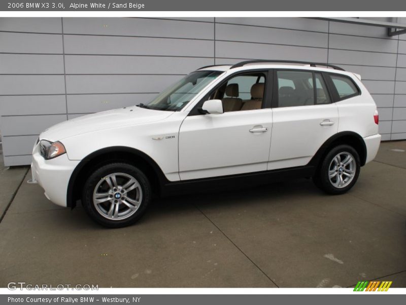  2006 X3 3.0i Alpine White