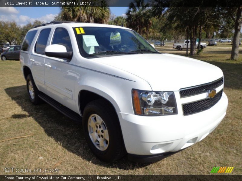 Summit White / Ebony 2011 Chevrolet Tahoe LS