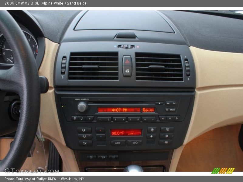 Alpine White / Sand Beige 2006 BMW X3 3.0i