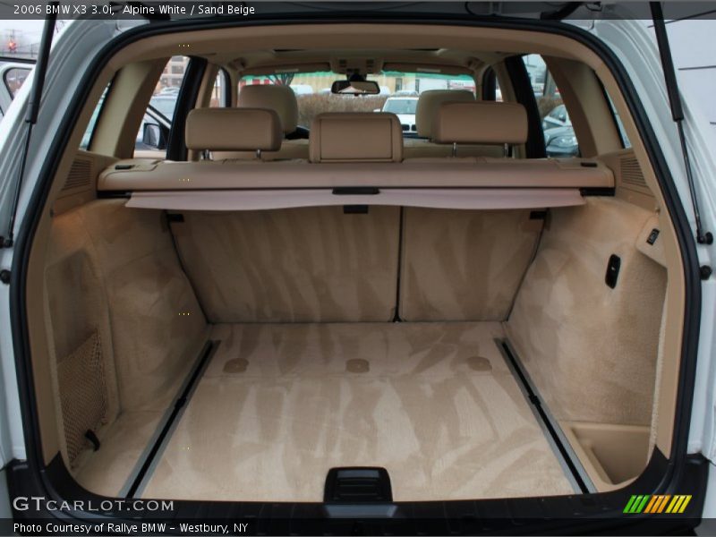 Alpine White / Sand Beige 2006 BMW X3 3.0i