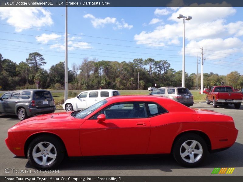  2010 Challenger SE HEMI Orange