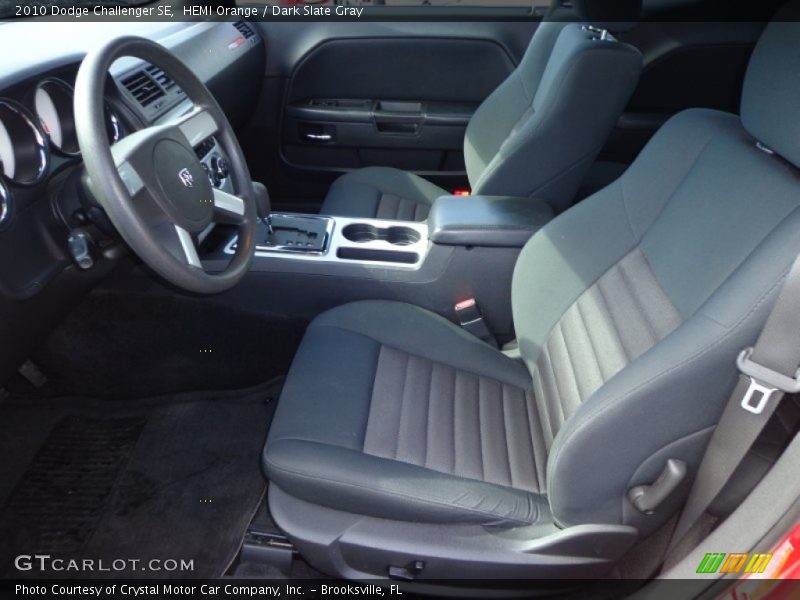 HEMI Orange / Dark Slate Gray 2010 Dodge Challenger SE