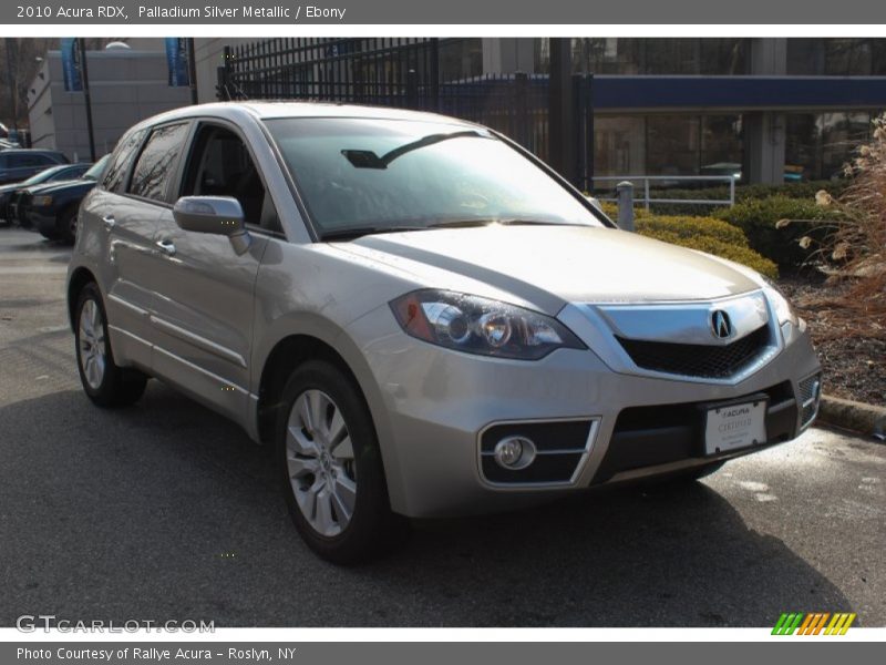 Palladium Silver Metallic / Ebony 2010 Acura RDX