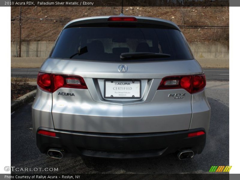 Palladium Silver Metallic / Ebony 2010 Acura RDX