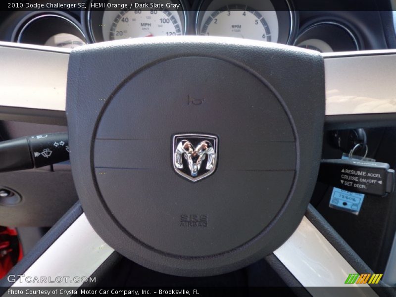 HEMI Orange / Dark Slate Gray 2010 Dodge Challenger SE