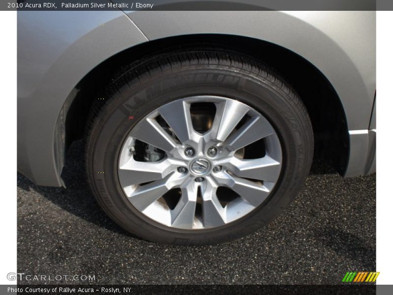 Palladium Silver Metallic / Ebony 2010 Acura RDX