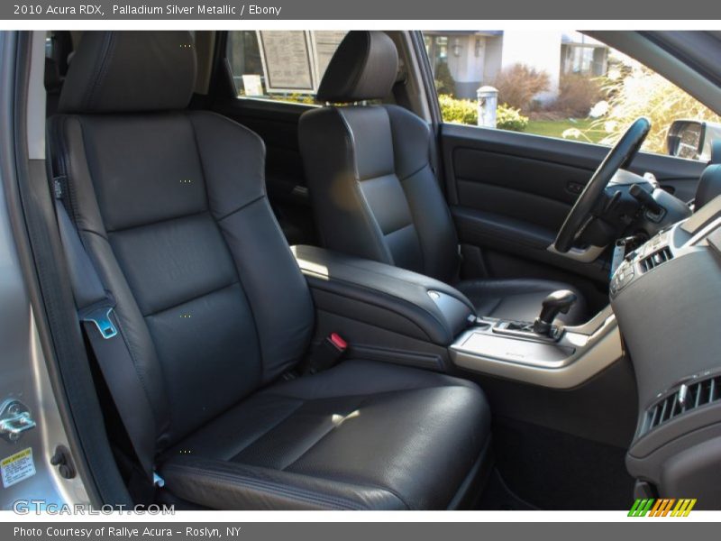 Palladium Silver Metallic / Ebony 2010 Acura RDX
