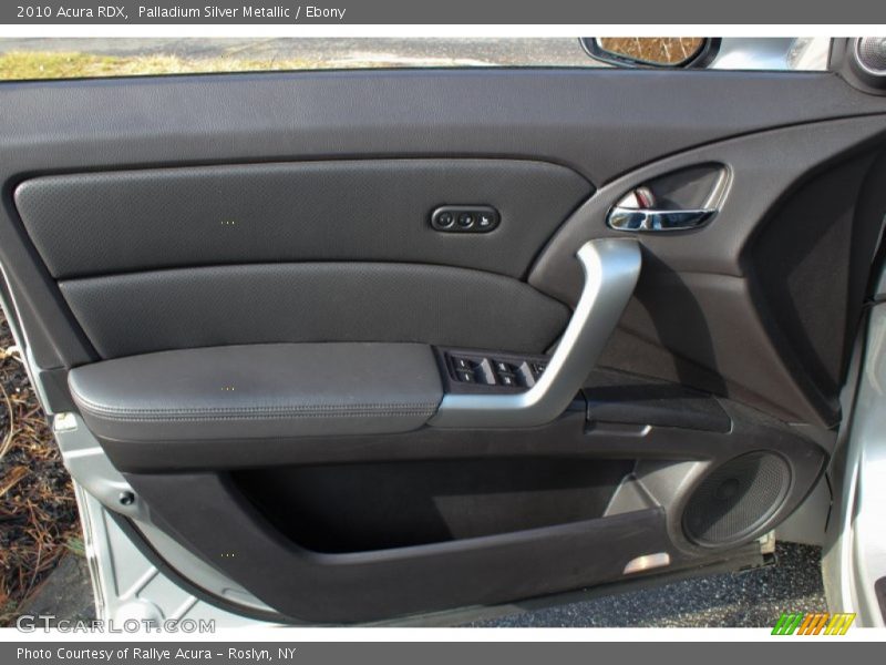Palladium Silver Metallic / Ebony 2010 Acura RDX