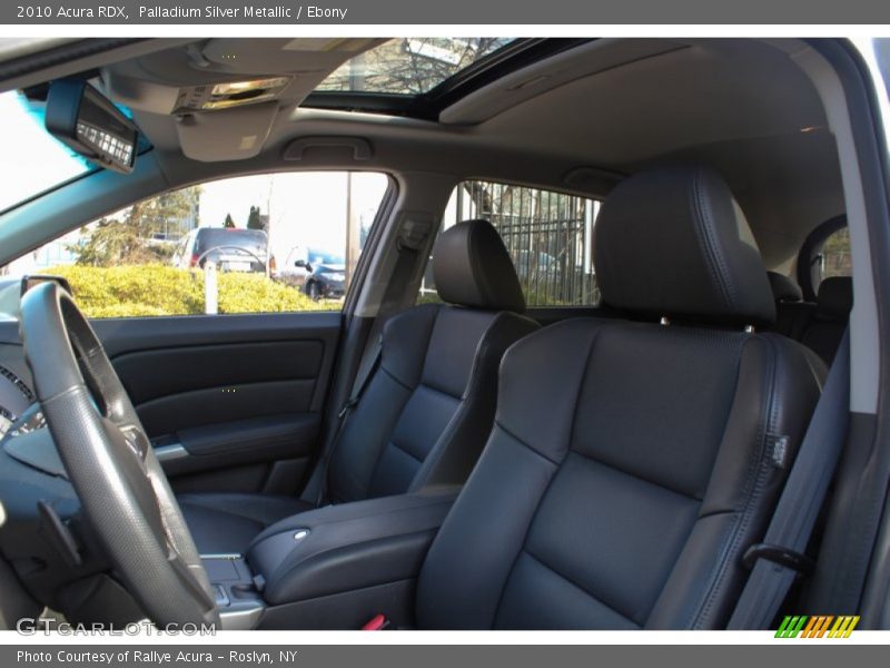 Palladium Silver Metallic / Ebony 2010 Acura RDX