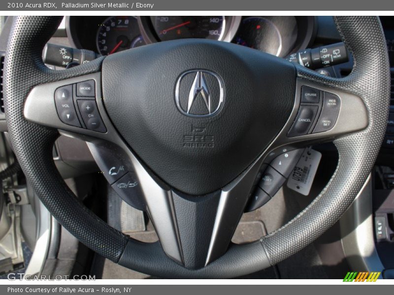 Palladium Silver Metallic / Ebony 2010 Acura RDX
