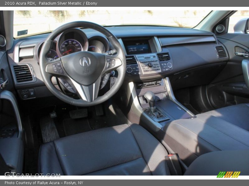 Palladium Silver Metallic / Ebony 2010 Acura RDX