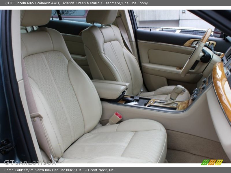 Atlantis Green Metallic / Cashmere/Fine Line Ebony 2010 Lincoln MKS EcoBoost AWD