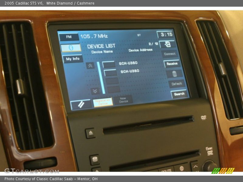 White Diamond / Cashmere 2005 Cadillac STS V6