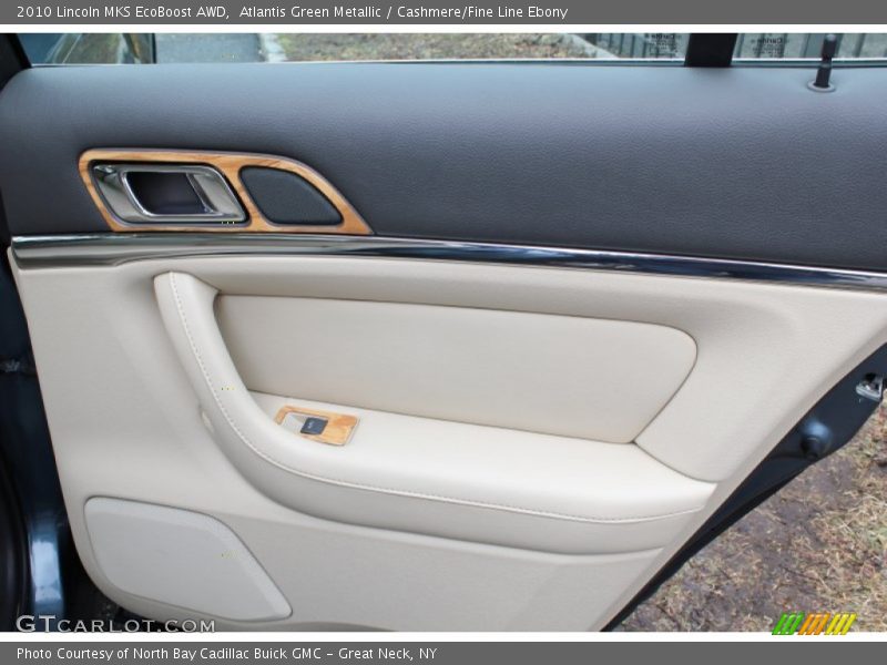 Atlantis Green Metallic / Cashmere/Fine Line Ebony 2010 Lincoln MKS EcoBoost AWD