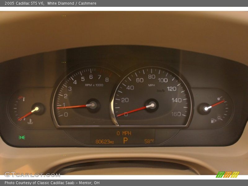 White Diamond / Cashmere 2005 Cadillac STS V6