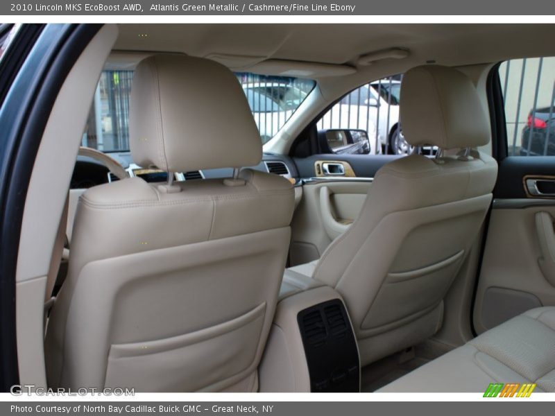 Atlantis Green Metallic / Cashmere/Fine Line Ebony 2010 Lincoln MKS EcoBoost AWD