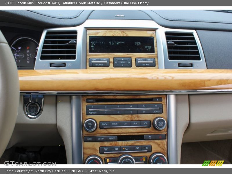 Atlantis Green Metallic / Cashmere/Fine Line Ebony 2010 Lincoln MKS EcoBoost AWD