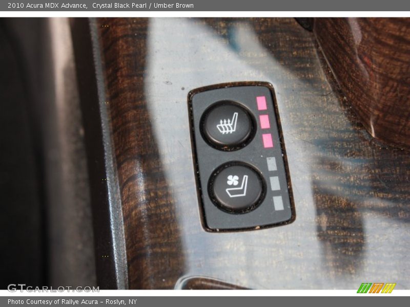 Controls of 2010 MDX Advance