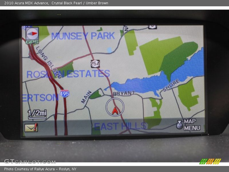 Navigation of 2010 MDX Advance