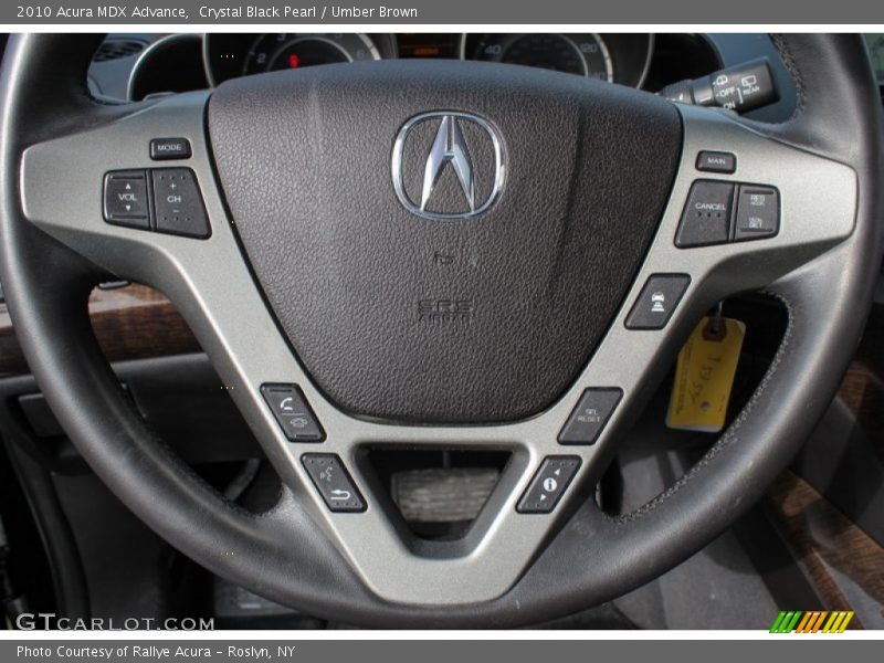 Controls of 2010 MDX Advance