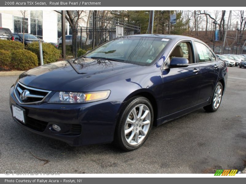 Front 3/4 View of 2008 TSX Sedan