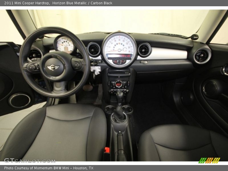 Horizon Blue Metallic / Carbon Black 2011 Mini Cooper Hardtop