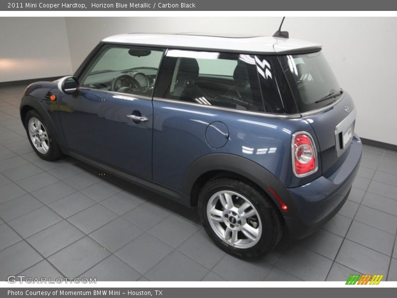 Horizon Blue Metallic / Carbon Black 2011 Mini Cooper Hardtop