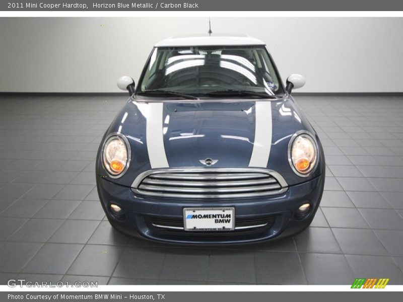 Horizon Blue Metallic / Carbon Black 2011 Mini Cooper Hardtop
