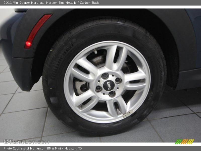 Horizon Blue Metallic / Carbon Black 2011 Mini Cooper Hardtop