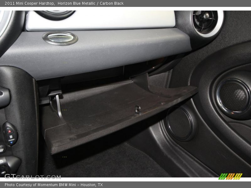 Horizon Blue Metallic / Carbon Black 2011 Mini Cooper Hardtop