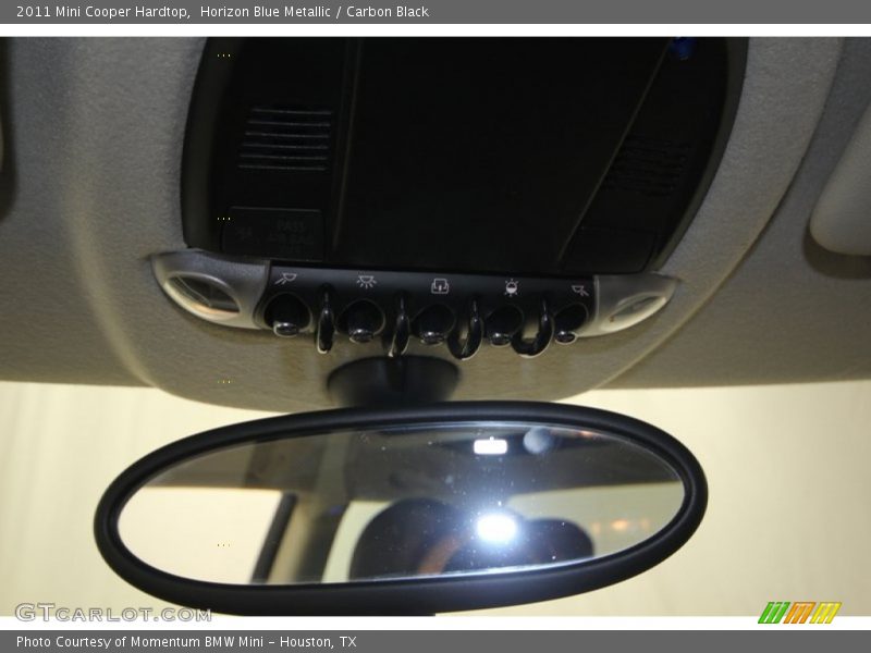 Horizon Blue Metallic / Carbon Black 2011 Mini Cooper Hardtop