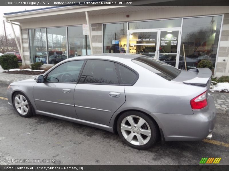 Quartz Silver Metallic / Off Black 2008 Subaru Legacy 2.5 GT Limited Sedan