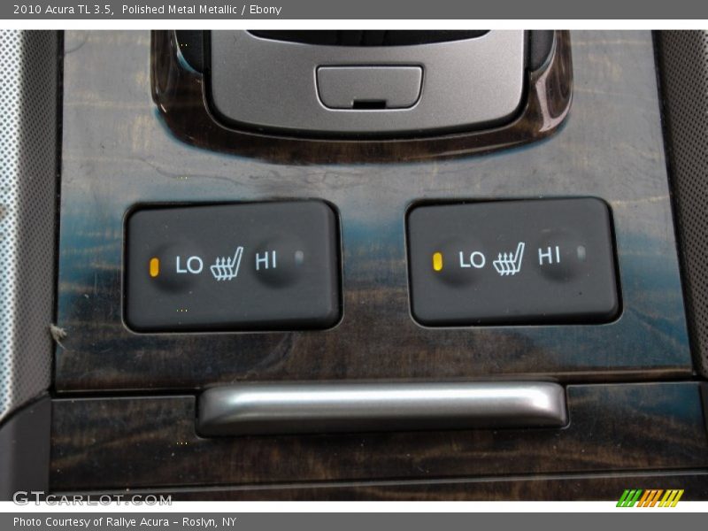 Polished Metal Metallic / Ebony 2010 Acura TL 3.5