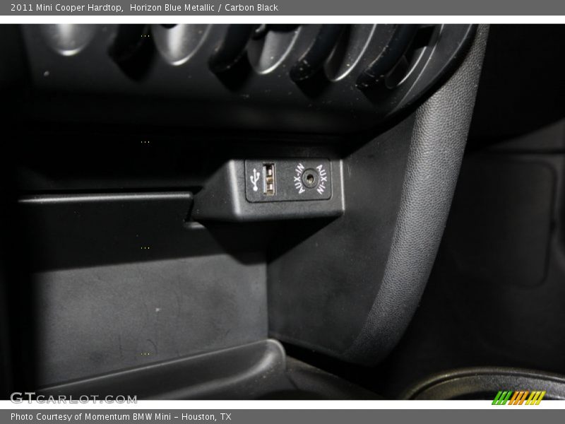 Horizon Blue Metallic / Carbon Black 2011 Mini Cooper Hardtop