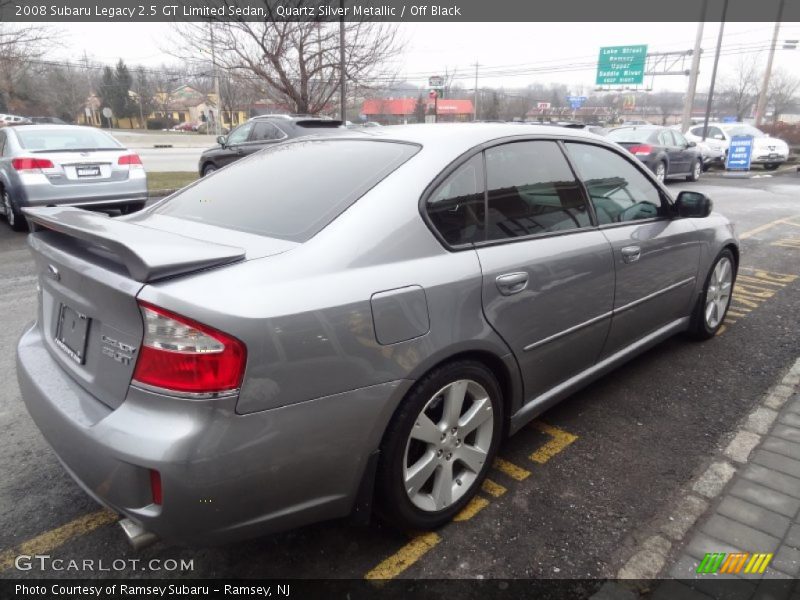Quartz Silver Metallic / Off Black 2008 Subaru Legacy 2.5 GT Limited Sedan